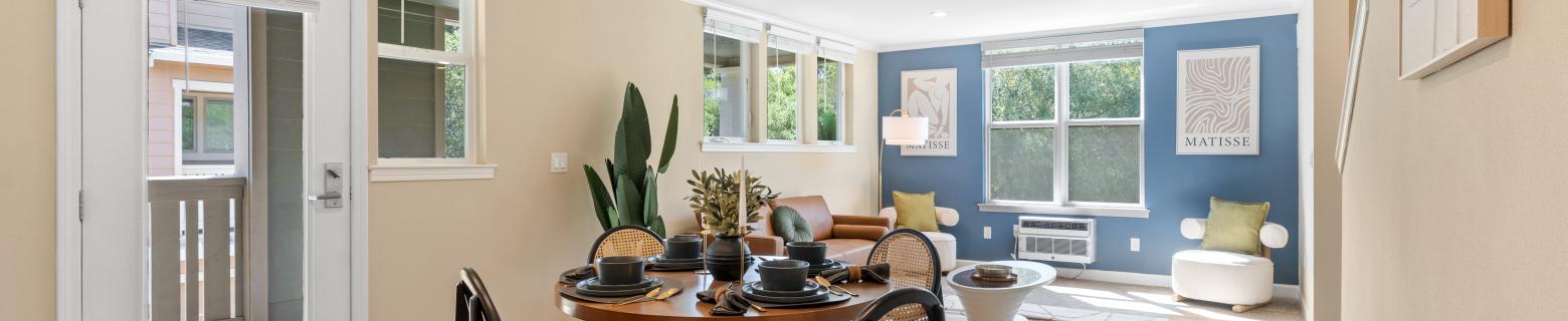 Model Apartment Living Room