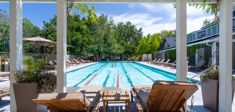 Stanford West Apartments Lap Pool