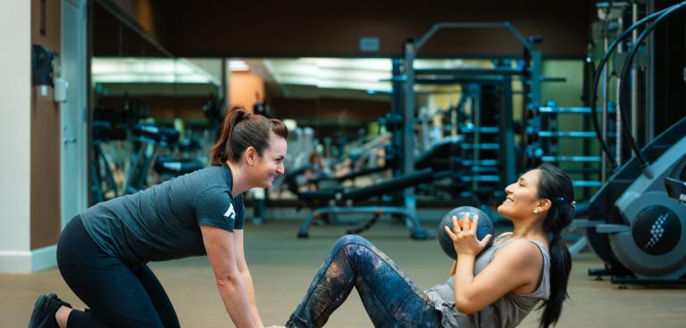 Fitness Training at Oak Creek Apartments